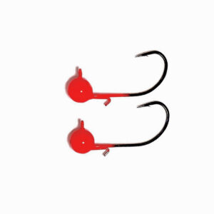 [FISH]rx RX Roll Head in Orange, 1/4oz — handcrafted soft plastic bait for SoCal inshore bass