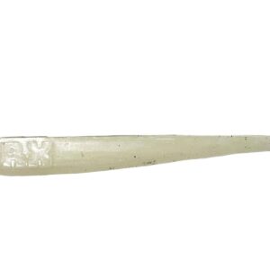 [FISH]rx RX Slug in Pearl, 4" — handcrafted soft plastic bait for SoCal inshore bass