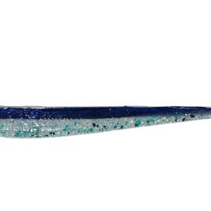 [FISH]rx RX Slug in Chovie 2.0, 8" — handcrafted soft plastic bait for SoCal inshore bass