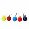 RX Roll Heads lined up in Chartreuse, Red, Mint, Orange and Black.