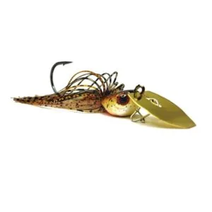 [FISH]rx Cheapskate in Spottie, 3/8oz — handcrafted soft plastic bait for SoCal inshore bass