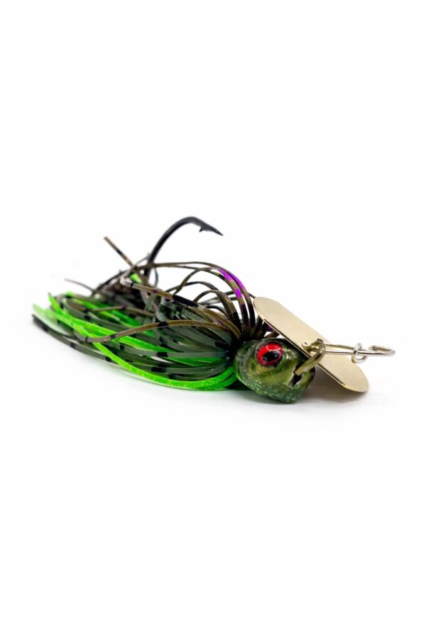 [FISH]rx Cheapskate in Spottie Special, 3/8oz — handcrafted soft plastic bait for SoCal inshore bass