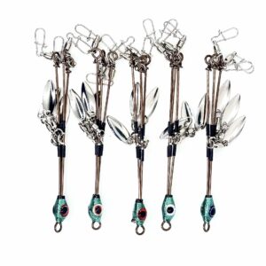 [FISH]rx MDR C-Rig in Mint — handcrafted soft plastic bait for SoCal inshore bass
