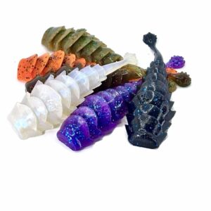 [FISH]rx RX Dragon Tail — handcrafted soft plastic bait for SoCal inshore bass