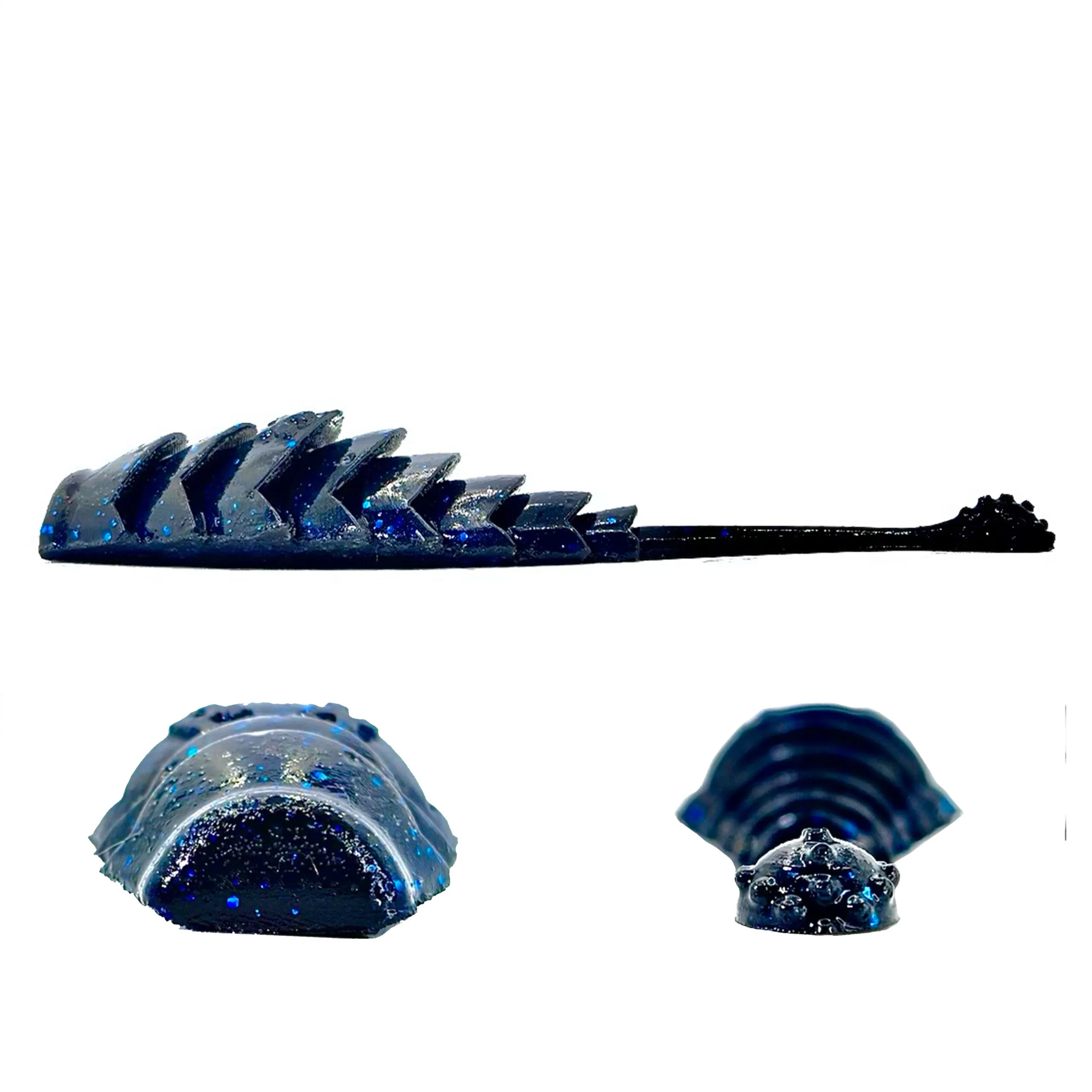 RX Dragon Tail – 5.25" Dragon Tail, BLACK N BLUE