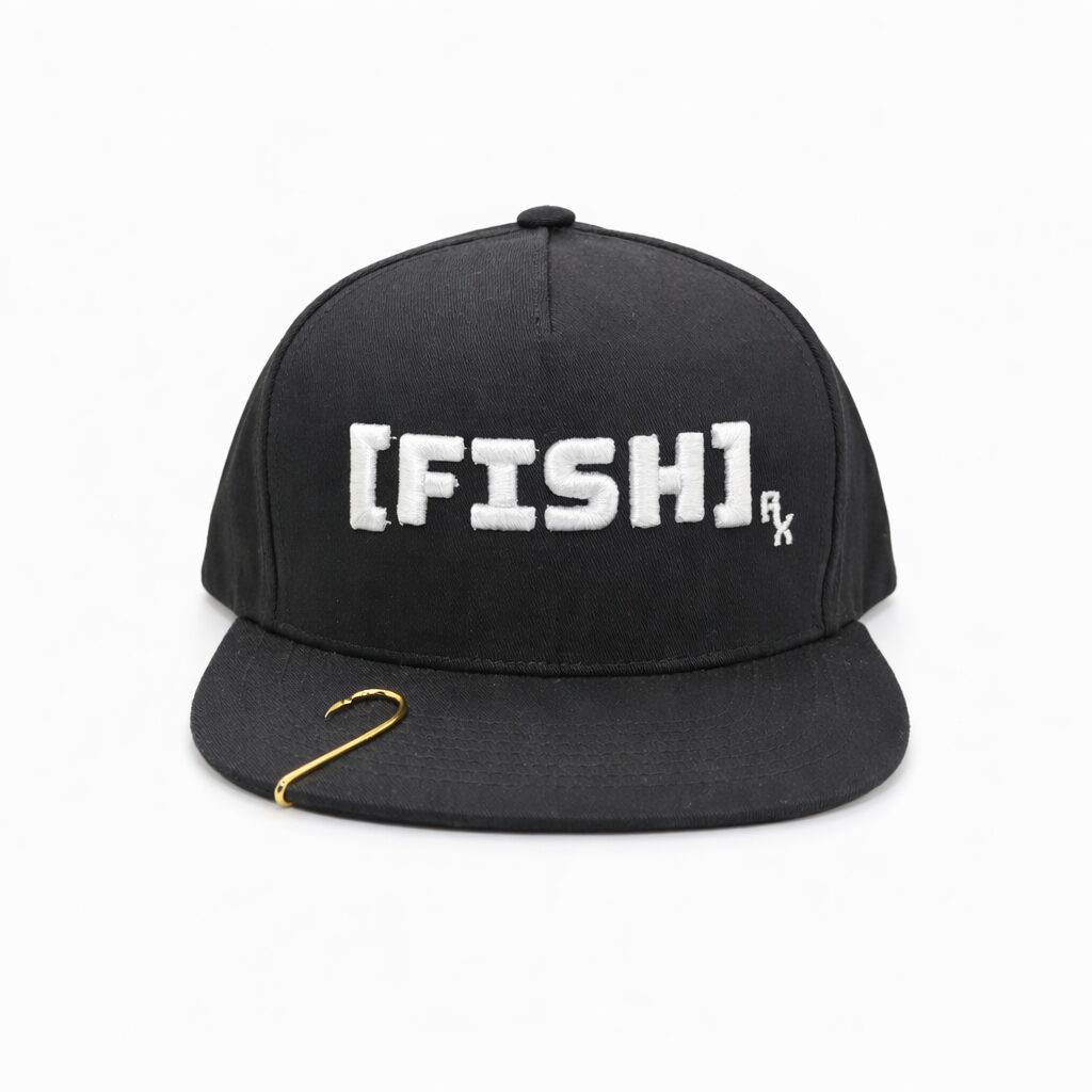 FIsh.rx_Black w: White_Front
