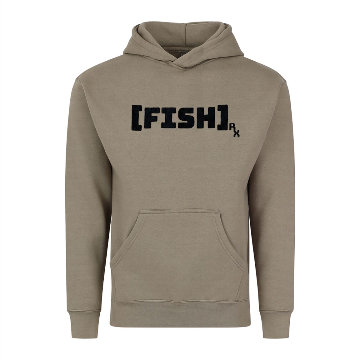 [FISH]rx Hoodie – RELAXED GRAY, XL